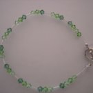 Crystal/Silver green Bracelet