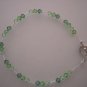 Crystal/Silver green Bracelet