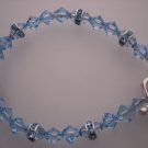 Silver/Blue Crystals