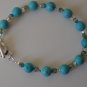Turquoise bead Gemstone bracelet
