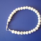 White Turquoise gemstone bracelet