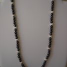 Hematite/silver Magnetic Necklace