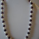 Amethyst/Pearl Necklace