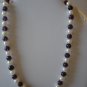 Amethyst/Pearl Necklace