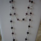 Amethyst/silver Necklace