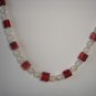 Candycane Inspired Necklace