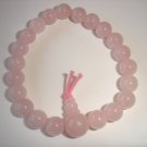 Rose Quartz Stretchy Gemstone Bracelet