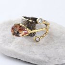 Pear Zultanite Ring, Women 925 Silver Zultanite Ring, Handmade Woman Ring