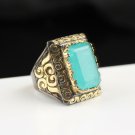 Man Paraiba Tourmaline Ring, Mens 925 Silver Handmade Ring, 925 Silver Man Ring