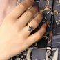 Handmade Tanzanite Ring, Woman 925 Silver Ring, Handmade Silver Tanzanite Rings