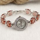 Personalized Zultanite Silver Watch, Luxury Watches for women, Silver Watch