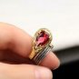 Pear Shaped Zultanite Ring, Women 925 Silver Zultanite Handmade Ring