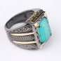 Paraiba Tourmaline Ring, Mens 925 Silver Handmade Ring, 925 Silver Man Ring