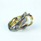 Silver Pearl Ring, Handmade Silver Ring, 925 Sterling Silver
