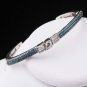 Woman Baget Zircon 925 Silver Cuff Bracelet, Gold plated Zircon stone Bracelet