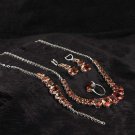 Ovoid Zultanite Jewelry Set Handmade Silver Zultanite Jewelry Set