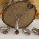 Victorian Solitaire Zultanite Jewelry Set Handmade Woman Silver Jewelry
