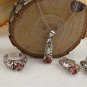 Victorian Solitaire Zultanite Jewelry Set Handmade Woman Silver Jewelry