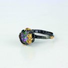 Handmade Womens Topaz Gemstone Ring Silver Handmade Ring