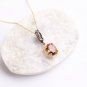 Rectangle Zultanite Jewelry Set Rose shaped Woman Silver Zultanite jewelry set