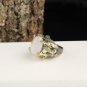 Womens Moonstone Gemstone Ring, Woman 925 Silver Handmade Ring