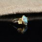 Turqoiuse Flower ring, Woman 925 Silver Handmade turquoise ring