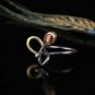 Womens Starstone Gemstone Ring, Woman 925 Silver Handmade Ring, Starstone Ring
