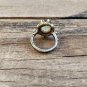 Silver Prehnite Stone Ring, Woman 925 Silver Ring, prehnite Ring, Silver
