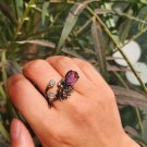Big Zircon Ring, Woman 925 Silver Ring, Zircon Ring, Silver Handmade Ring