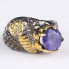 Silver Snake Ring, Unisex 925 Silver Ring Stylish Viper Serpent Ring, Snake ring