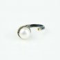 Baroque Pearl Ring for women, June Birthstone birthday gift wife