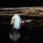 Turqoiuse Tulip ring, Woman 925 Silver Handmade turquoise ring, Handmade ring