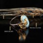Turqoiuse Tulip ring, Woman 925 Silver Handmade turquoise ring, Handmade ring