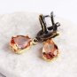 Flower Drop Shaped Zultanite Jewelry Set Handmade Woman Silver Zultanite Jewelry