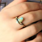 Turqoiuse ring, Unisex 925 Silver Handmade turquoise ring