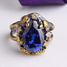 Handmade Tanzanite Ring, Woman 925 Silver Ring, Handmade Silver Women Rings