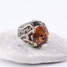 Huge Women Zultanite Ring, Women 925 Silver Zultanite Ring, Handmade Woman Ring