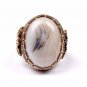 Handmade Mans 925 Silver White Ring
