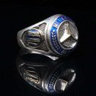 Handmade Mans Mercedes Benz Minimalist Ring, Mans 925 Silver Ring