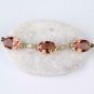Oval Zultanite Silver Bracelet for Women , Art Deco Silver Wristband