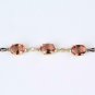 Oval Zultanite Silver Bracelet for Women , Art Deco Silver Wristband