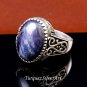 Lapis Silver Ring, 925 Silver Ring For Men, Sterling Silver Handmade