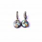 Women Turquoise Handmade Silver Gold Plated Special Leaf Design Silver Earrings