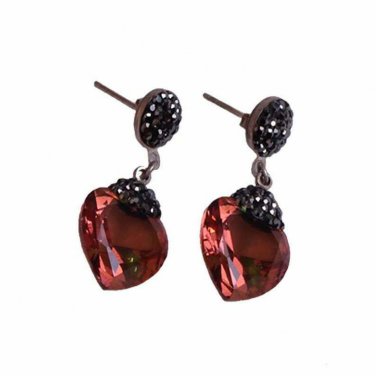 Women Color Changing Sultanite Drop Handmade Silver Special Heart Design Gift