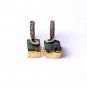Women Turquoise Handmade Silver Gold Plated Special Design Silver Earrings