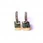 Women Turquoise Handmade Silver Gold Plated Special Design Silver Earrings