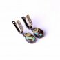 Women Turquoise Handmade Silver Gold Plated Special Design Earrings, Silver
