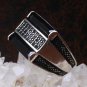 Handmade Mans Zircon Black Gemstone Ring