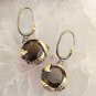 Women Tiger Eye Handmade Silver Gold Plated Special Leaf Design Gift Earrings