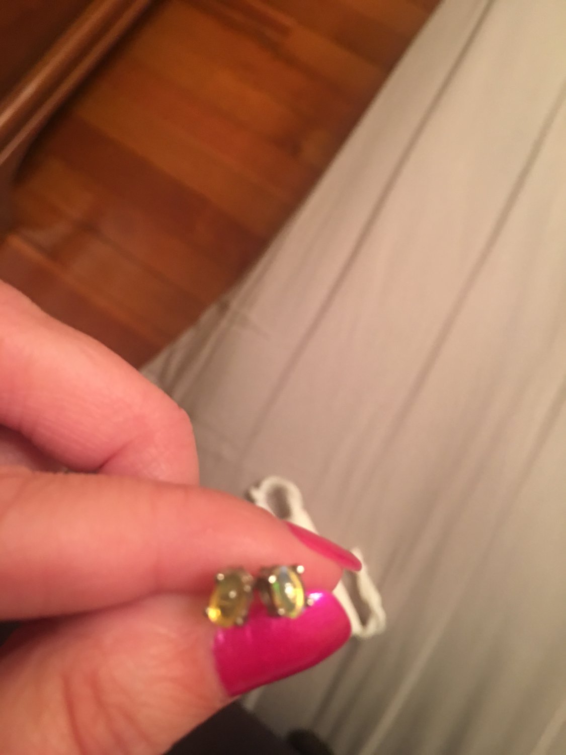 Opal earrings